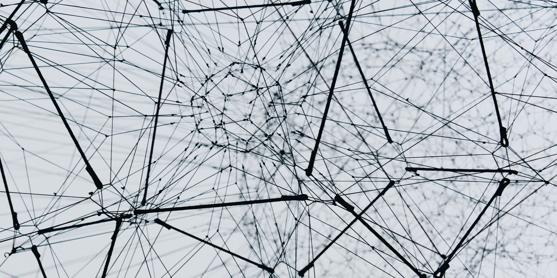 Illustration artistique d'un réseau.